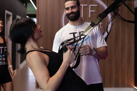 Entrenamientos Grupales: Entrenamiento TRX en Bilbao. TotalfitBIlbao